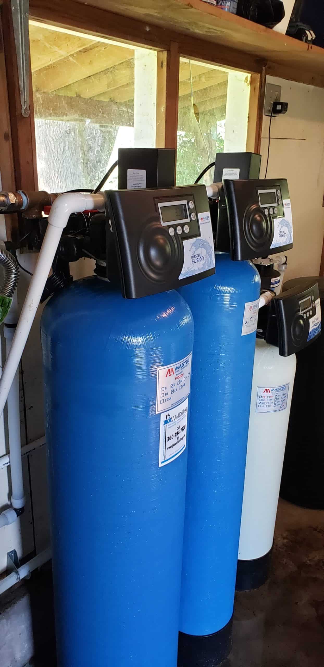 Whole House Backwashing Filtration System with Carbon Media for PFOA's removal